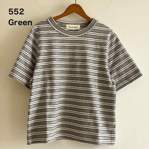 Stripe Jersey T shirt 100% Cotton
