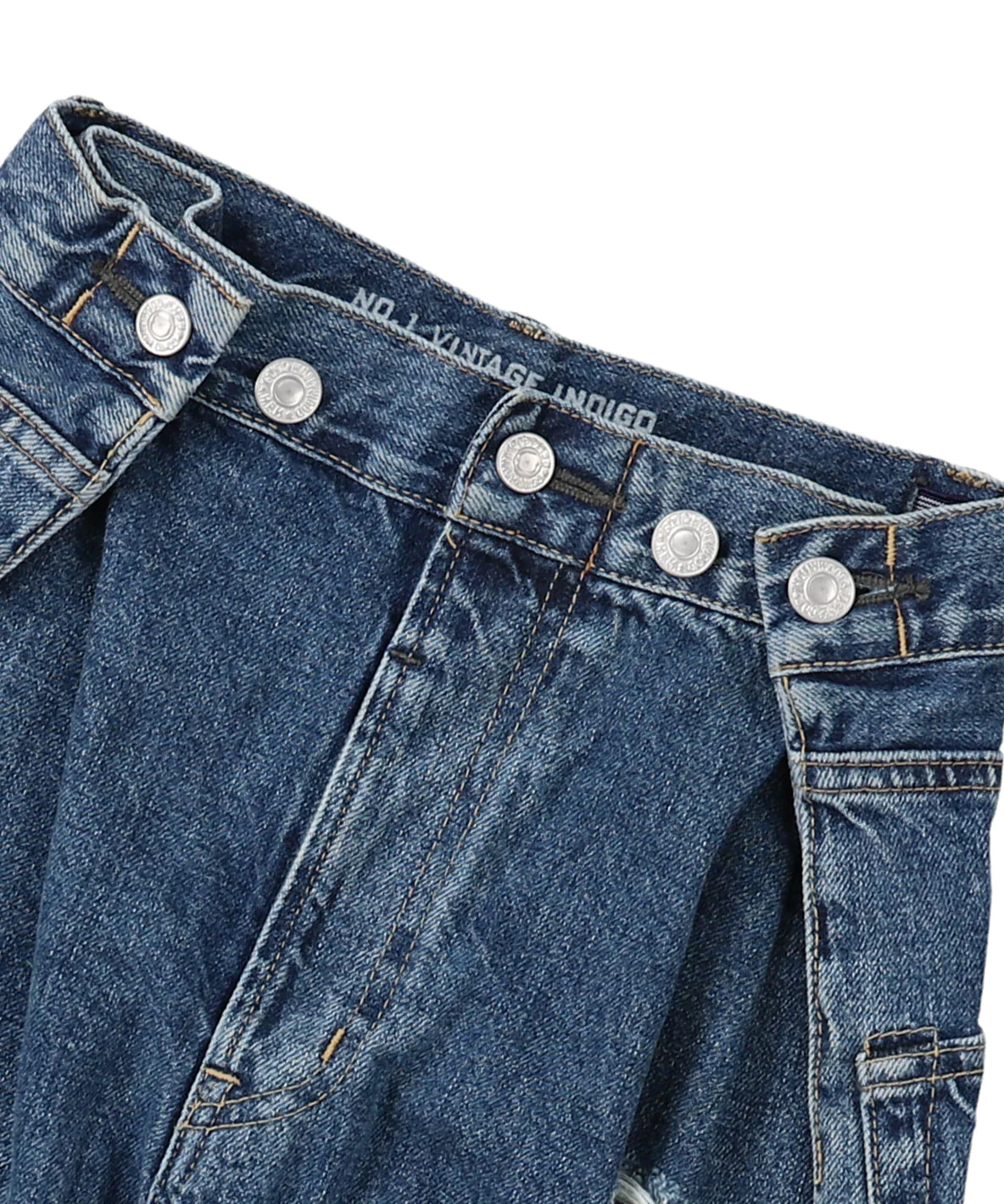 GTH Denim Rapped Pants