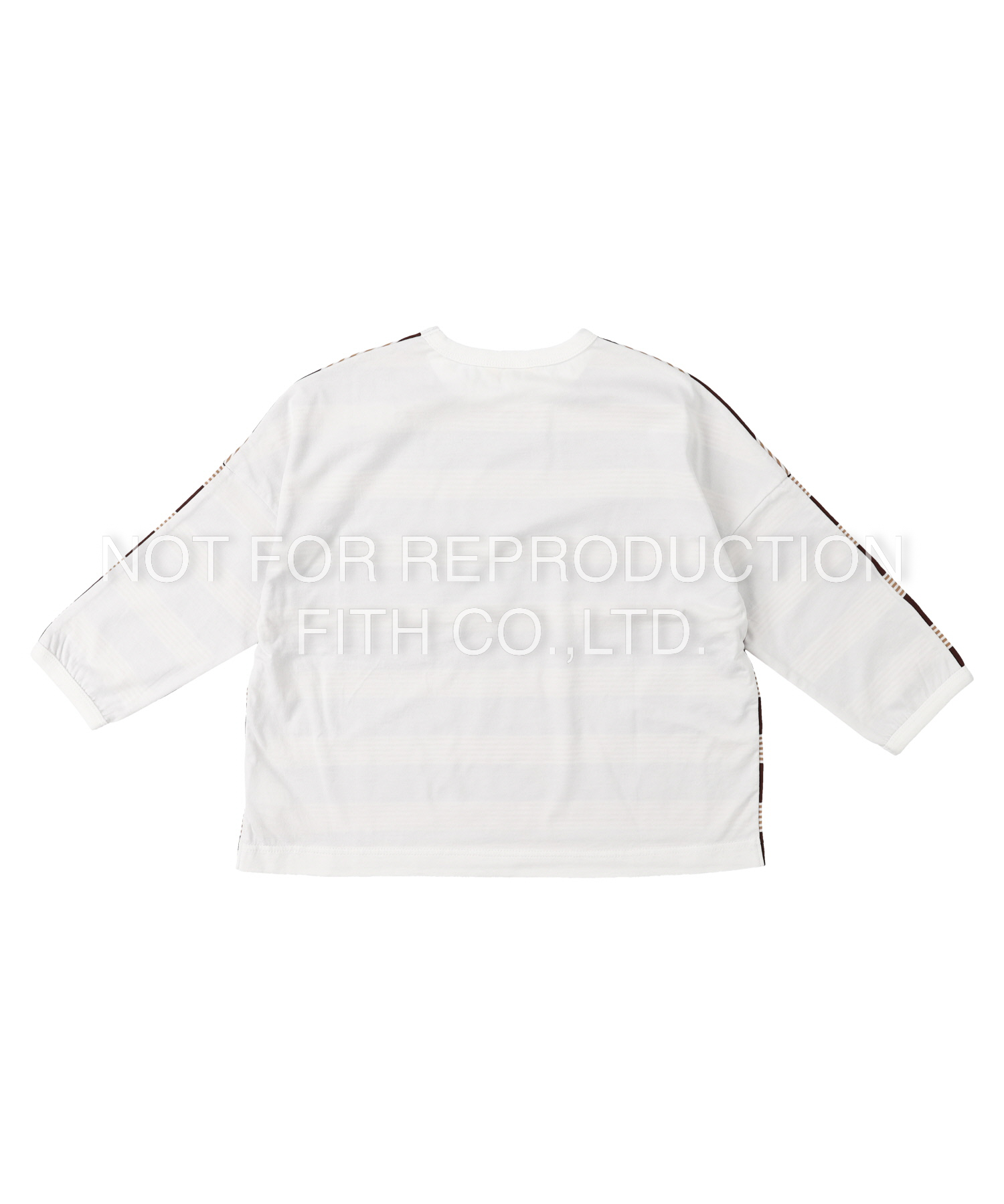 FITH KIDS HG Striped Switched T-Shirt