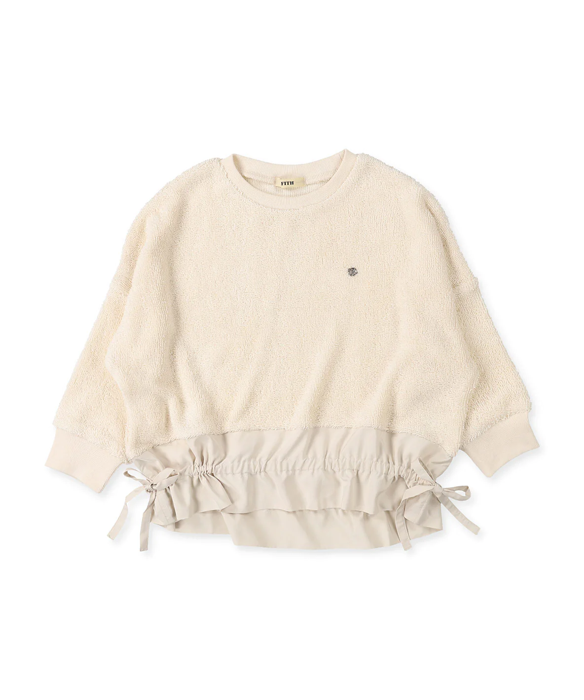 FITH KIDS Pile x Fleece Switching Sweatshirt