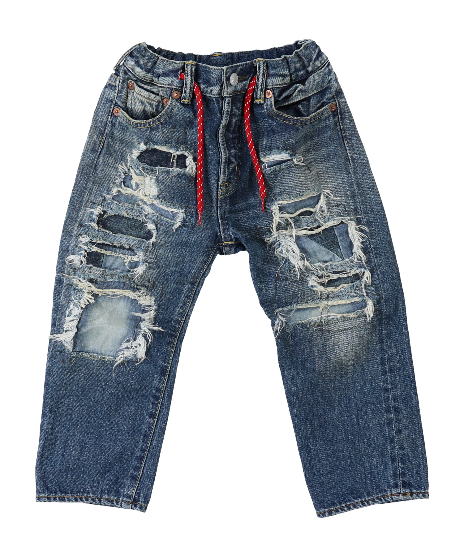 DD KIDS 12oz HOME MADE Denim Remake Easy Pants