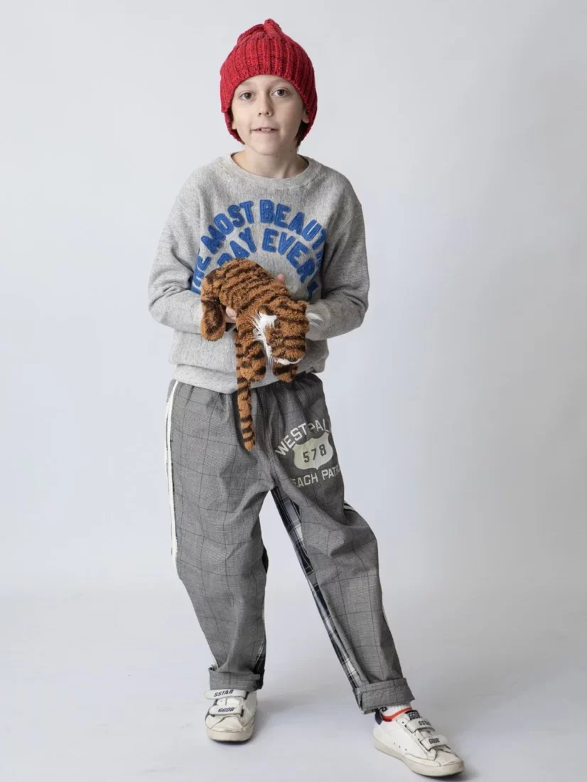 DD KIDS Gaba Plaid Easy Pants