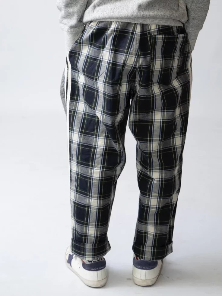 DD KIDS Gaba Plaid Easy Pants