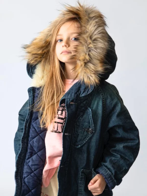 DD KIDS 8oz Denim Coat