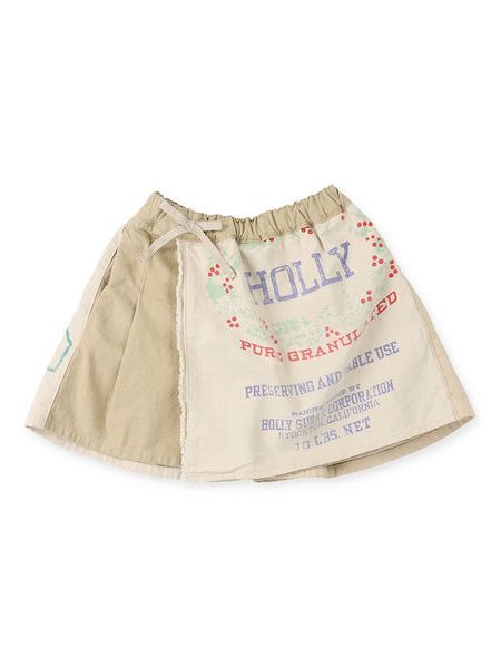 DD KIDS Cotton linen canvas remake culotte pants
