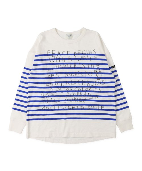 DD KIDS Striped SENTENCE T-shirt