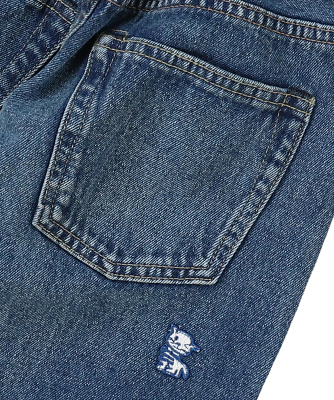 GTH Denim Damage Elasticated Waist Pants