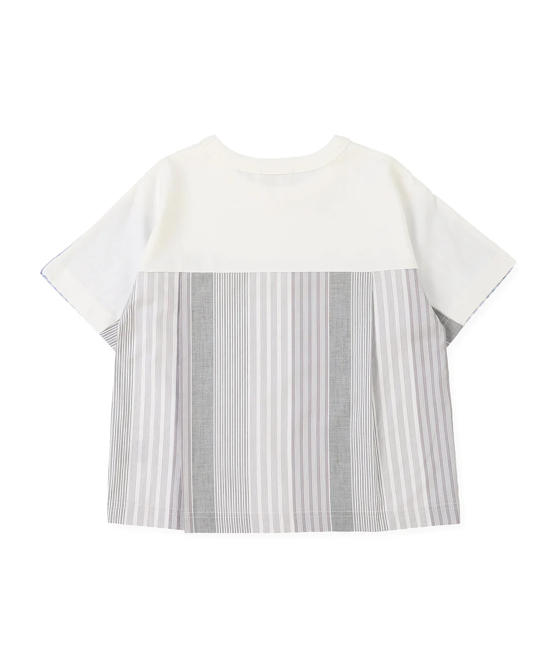 FITH Smooth Cotton Jersey & Striped T-shirt