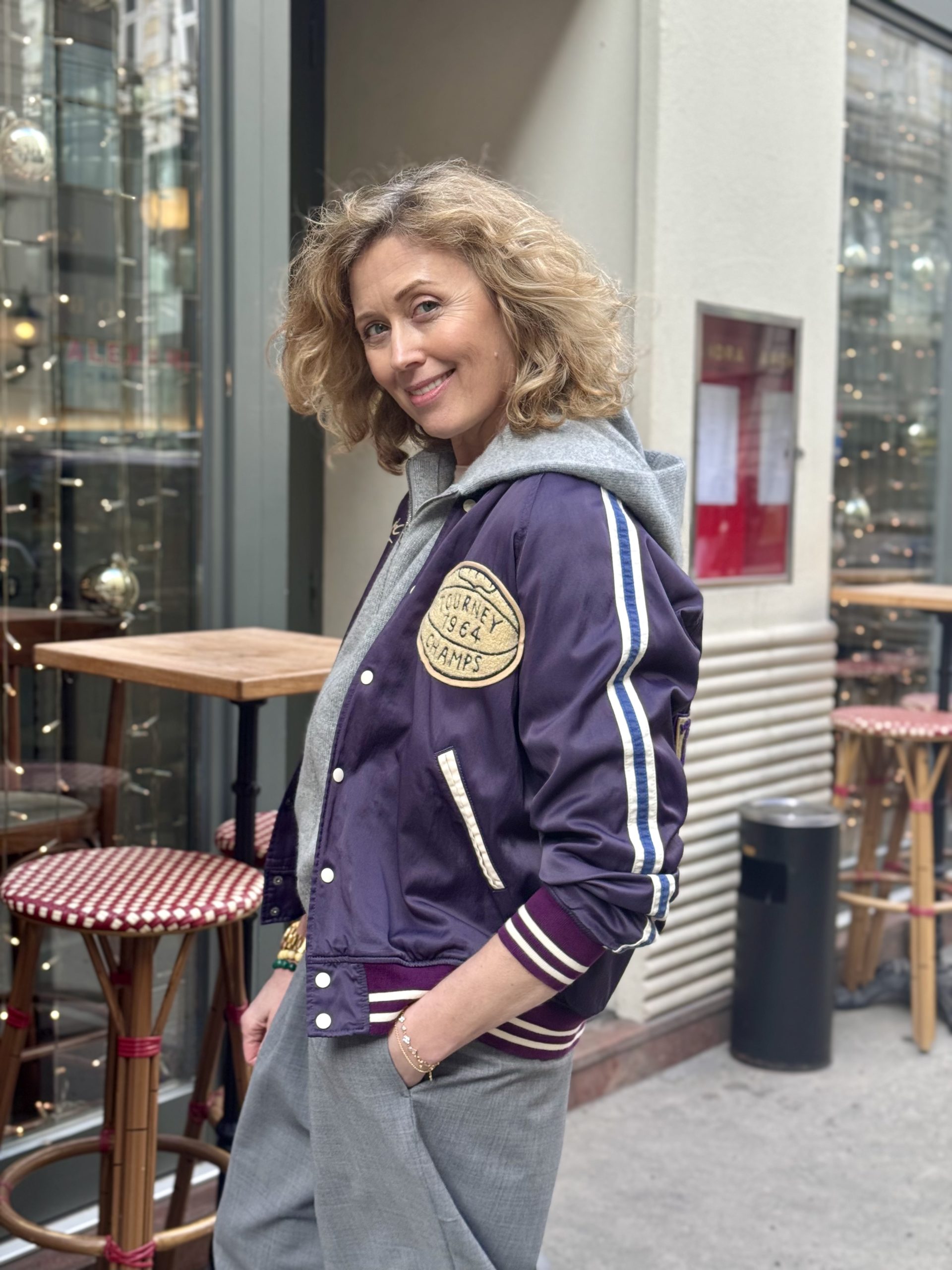 DD Cotton & Layon Twill Patch Jacket