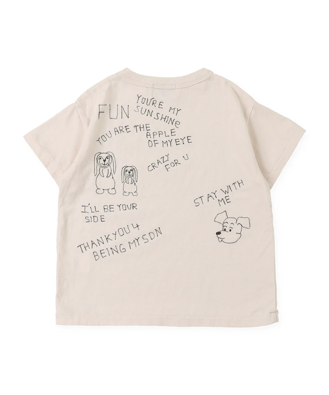 DD Vintage Cotton Jersey HELLO TEE