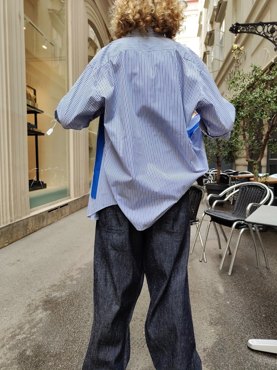 En Vrac Paris Stripes Blue Shirt