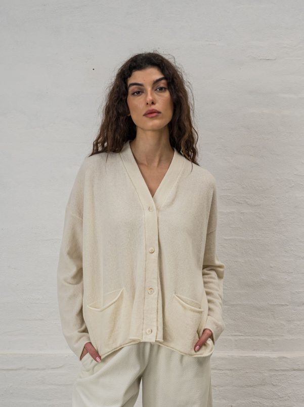 MJW Oversized Cashmere Cardigan