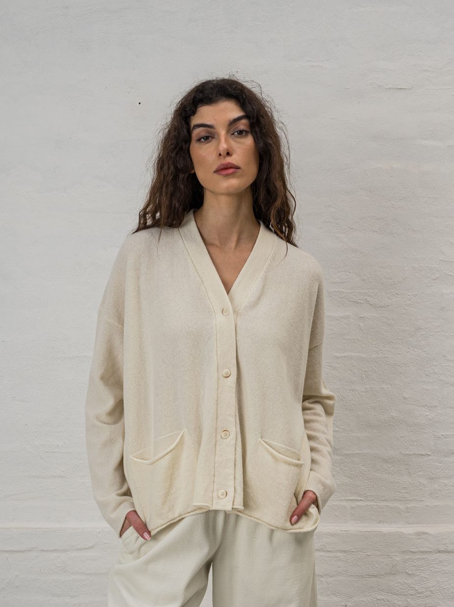MJW Oversized Cashmere Cardigan