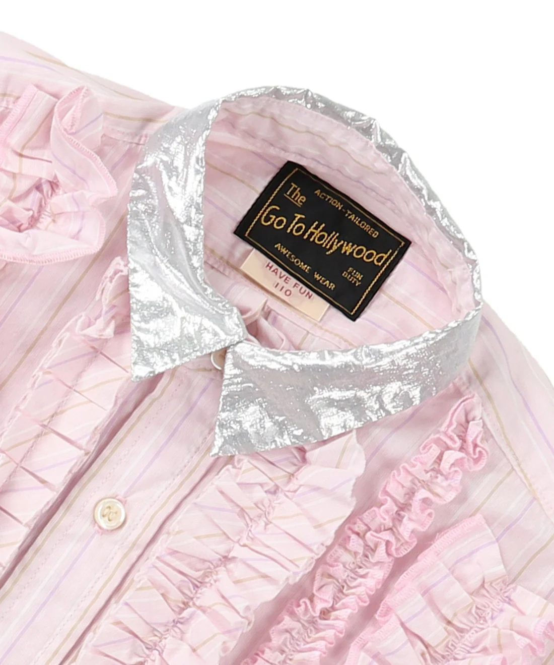 GTH Mix Frilled Shirt