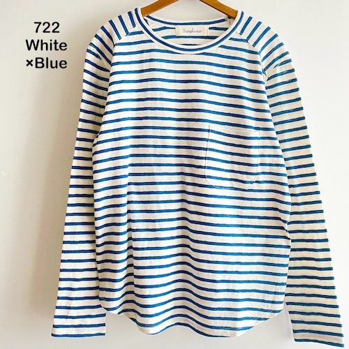 Sarahwear Foggy Stripe Pocket T-Shirt