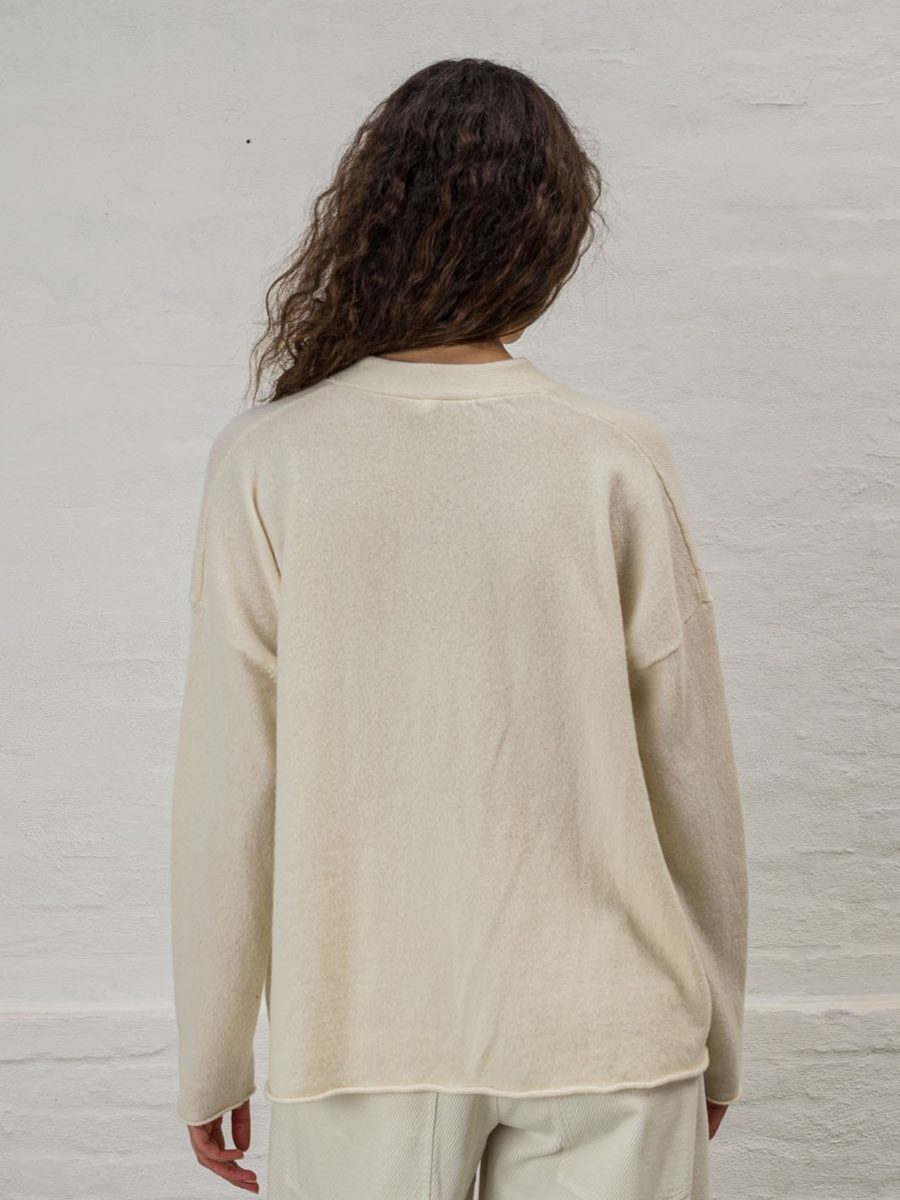 MJW Oversized Cashmere Cardigan