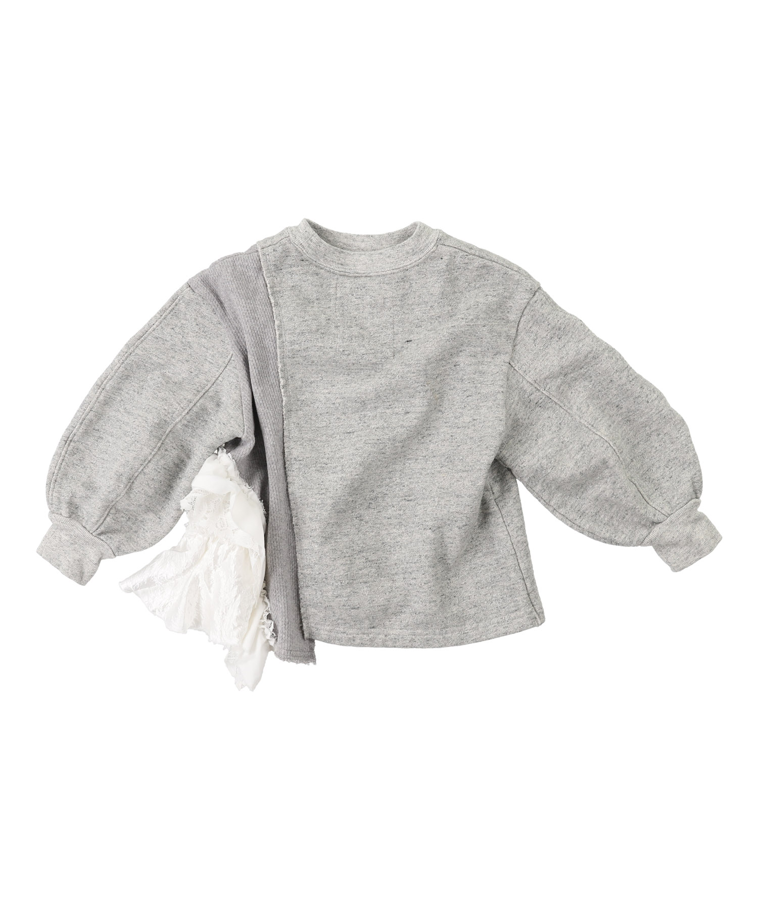 GTH KIDS Assymetry Frilled Sweatshirt