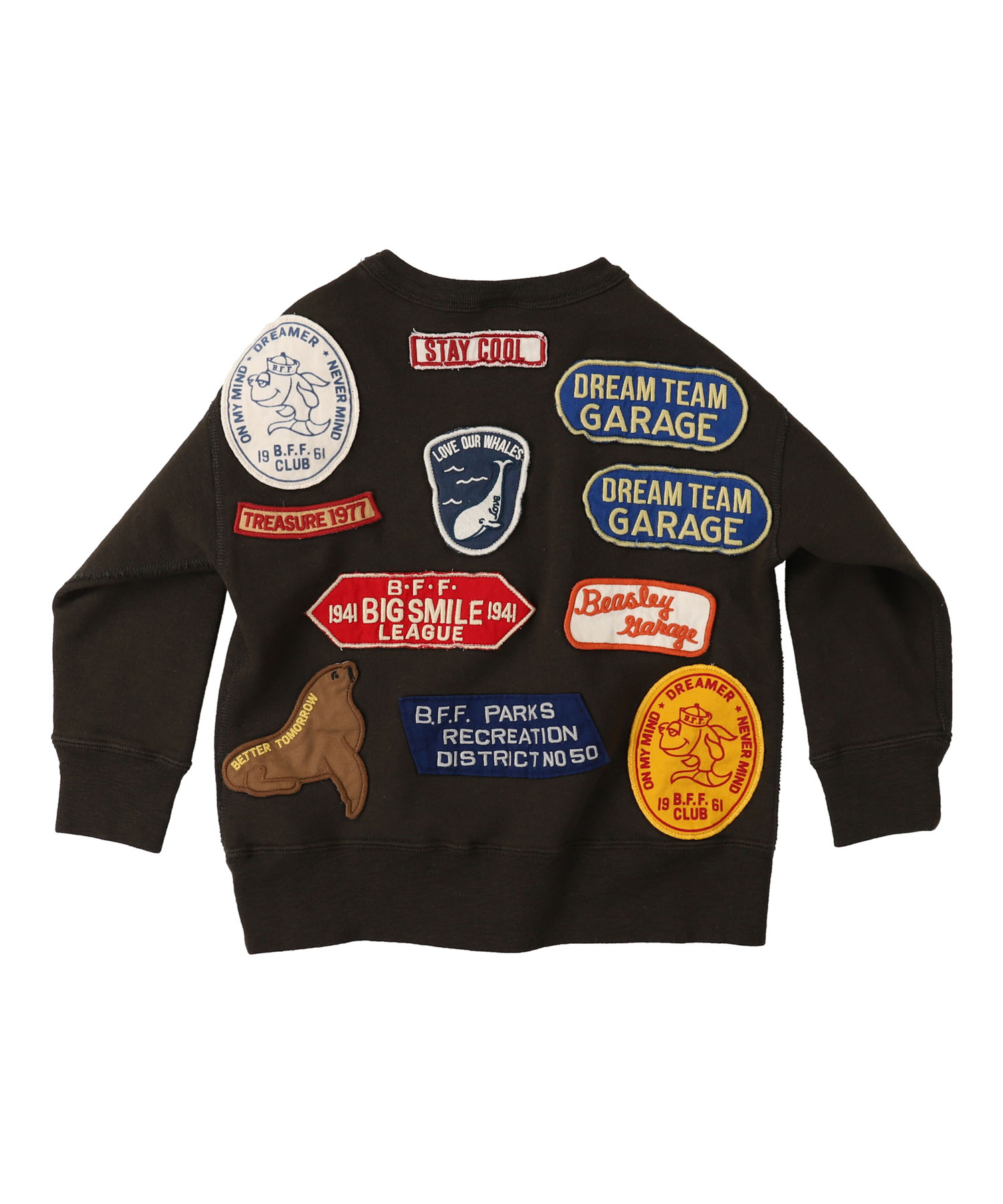 DD Pile Patch Sweatshirt