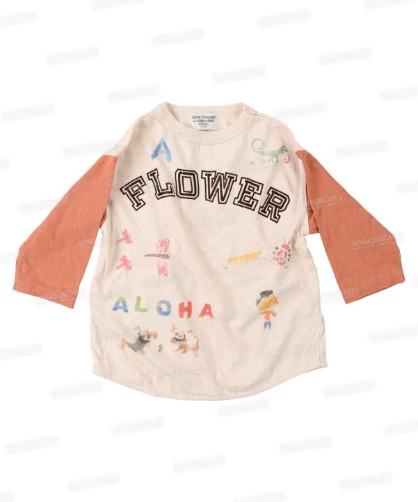 DD Kids Vintage Tompkin Denjiku Flower T