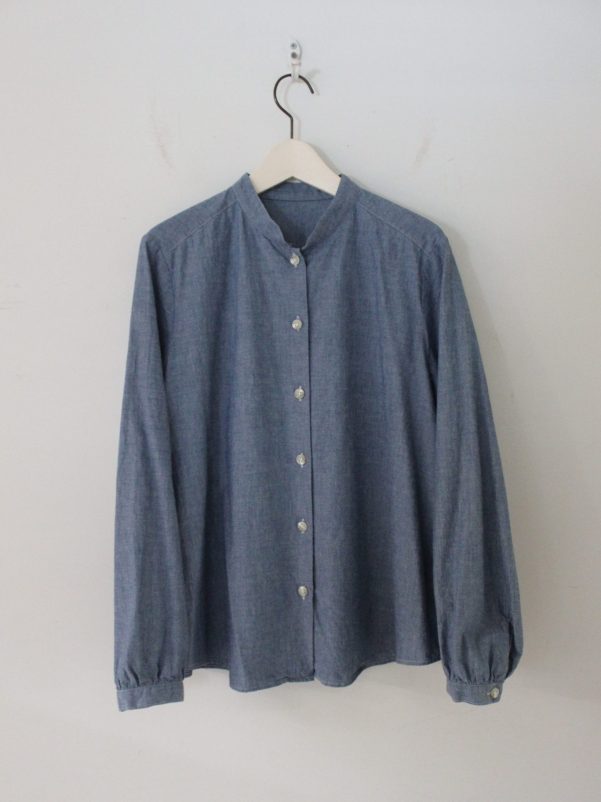 Rosie Indigo Chambray Cotton Shirt