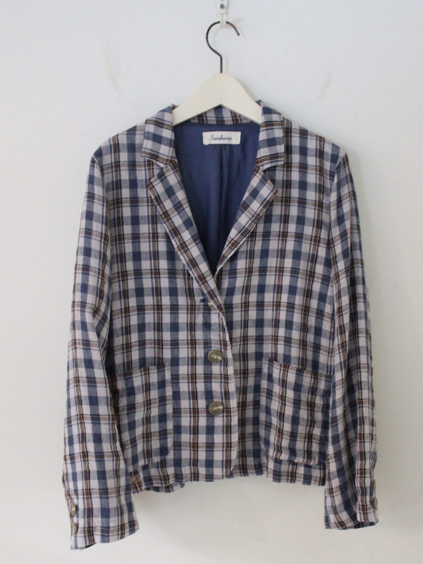 Bakers Linen Check Jacket