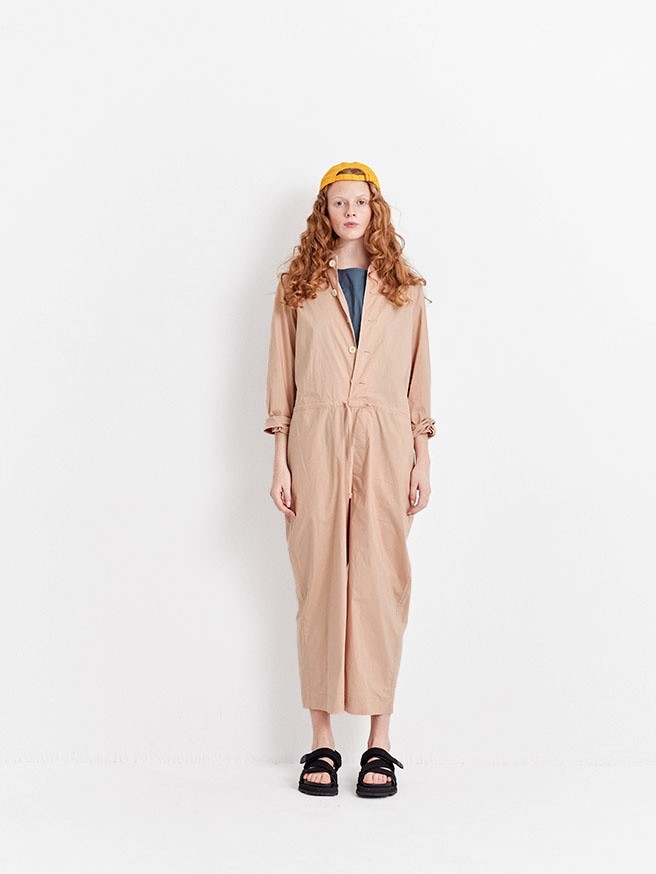 No-collar Jumpsuit