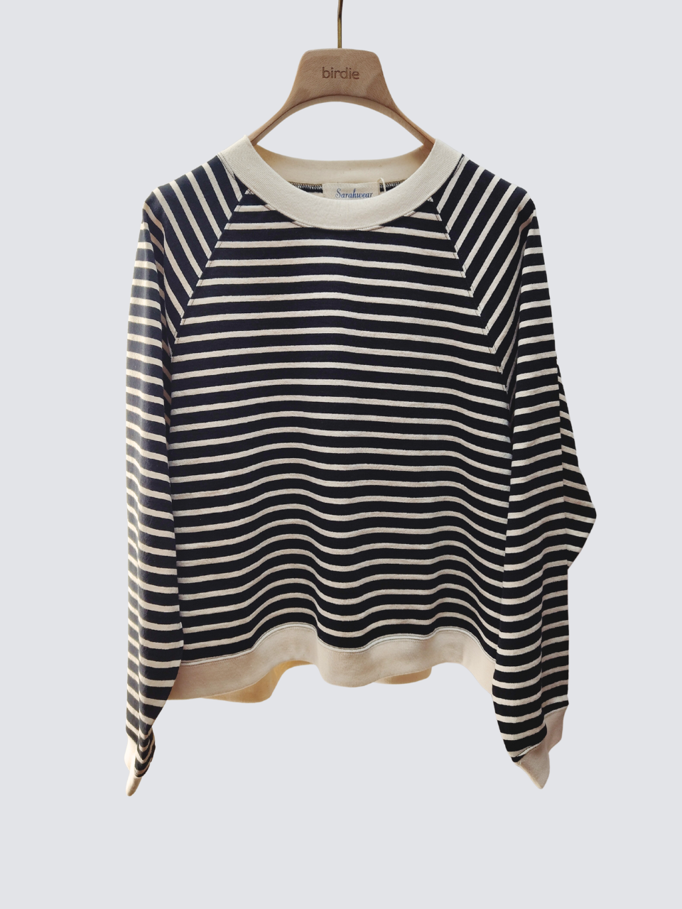 Cecile Vintage Stripe Jersey Cotton Pullover