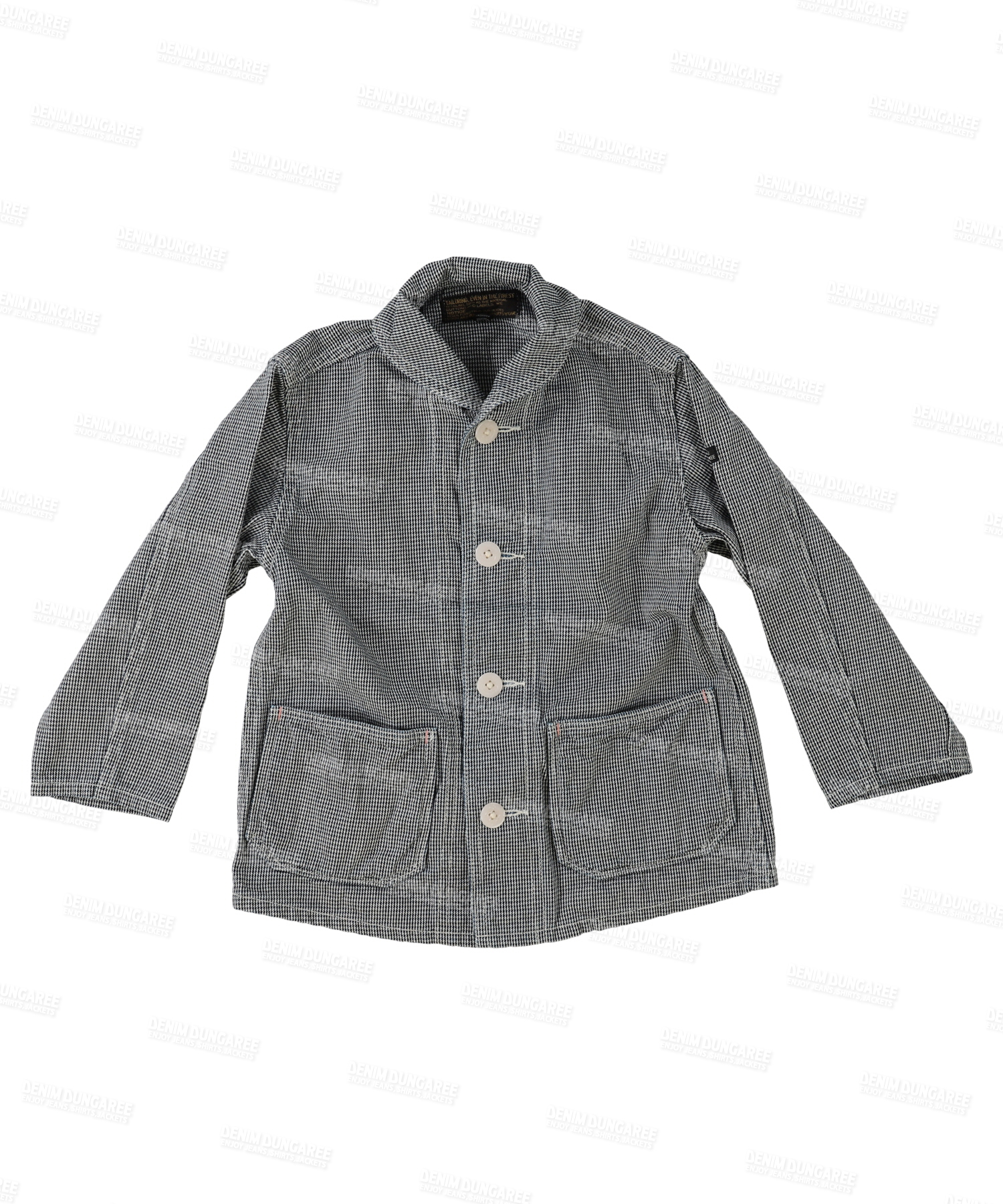 DD Indigo Houndstooth Jacket