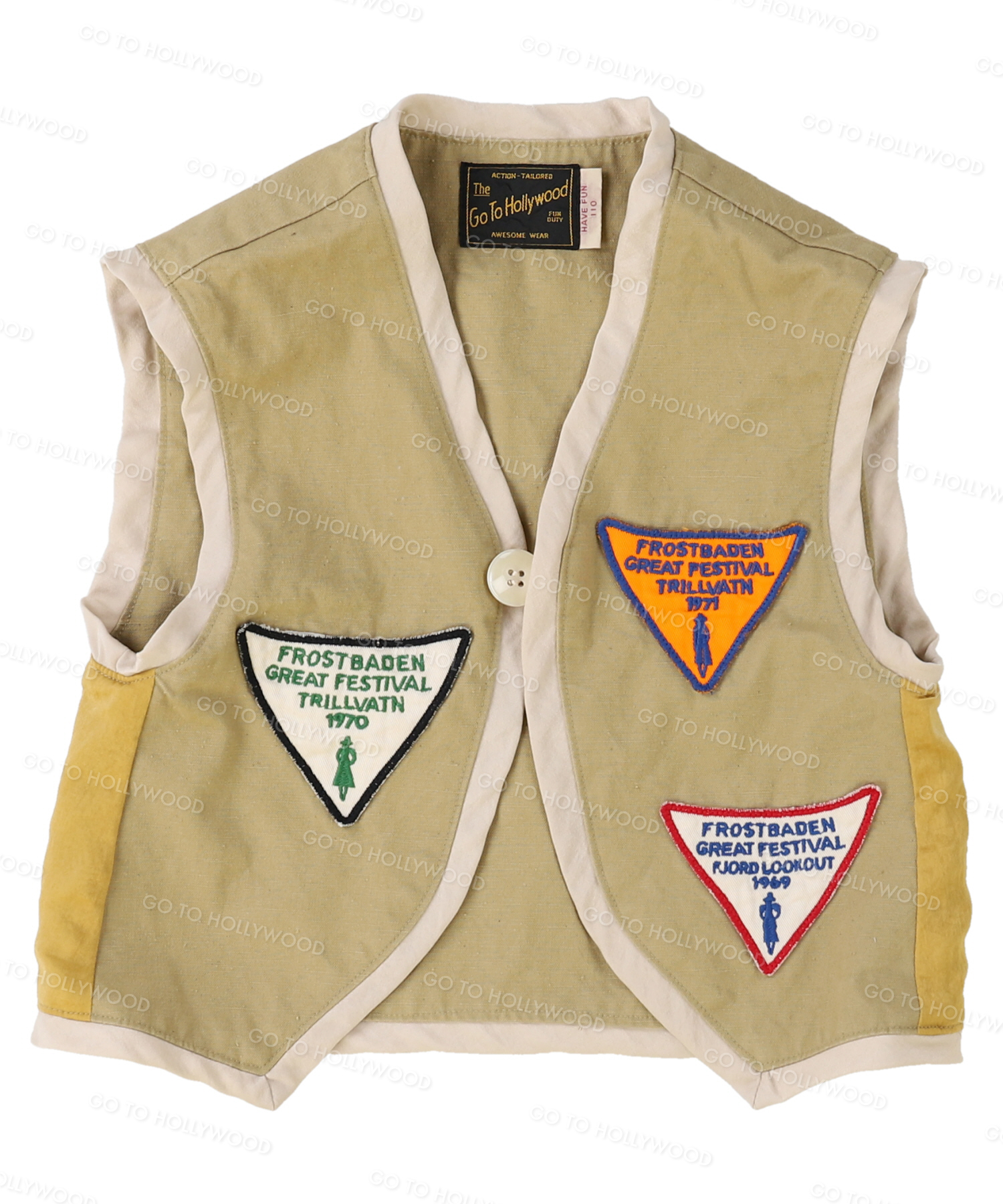 GTH Uneven-nep Vintage Vest