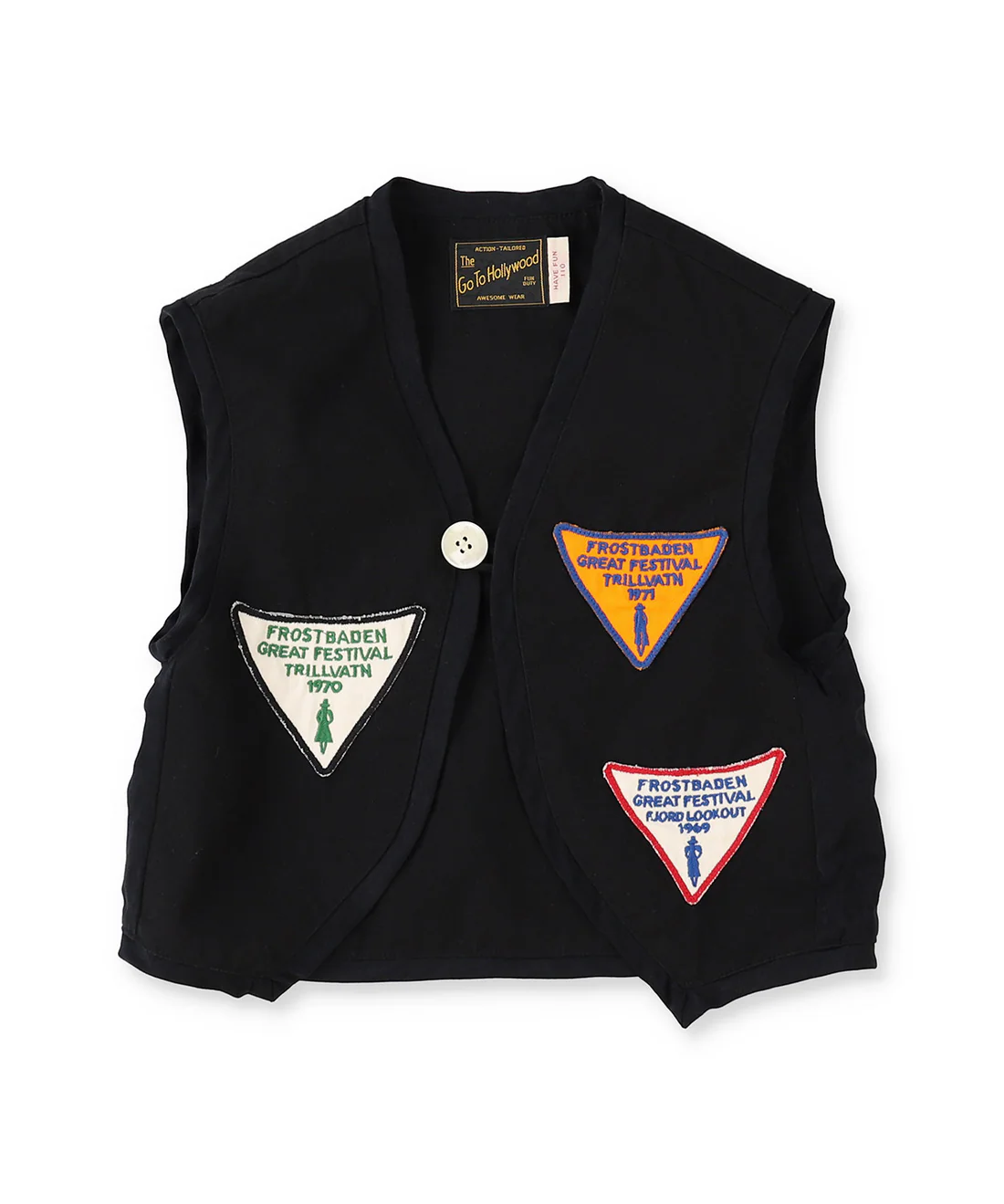 GTH Uneven-nep Vintage Vest