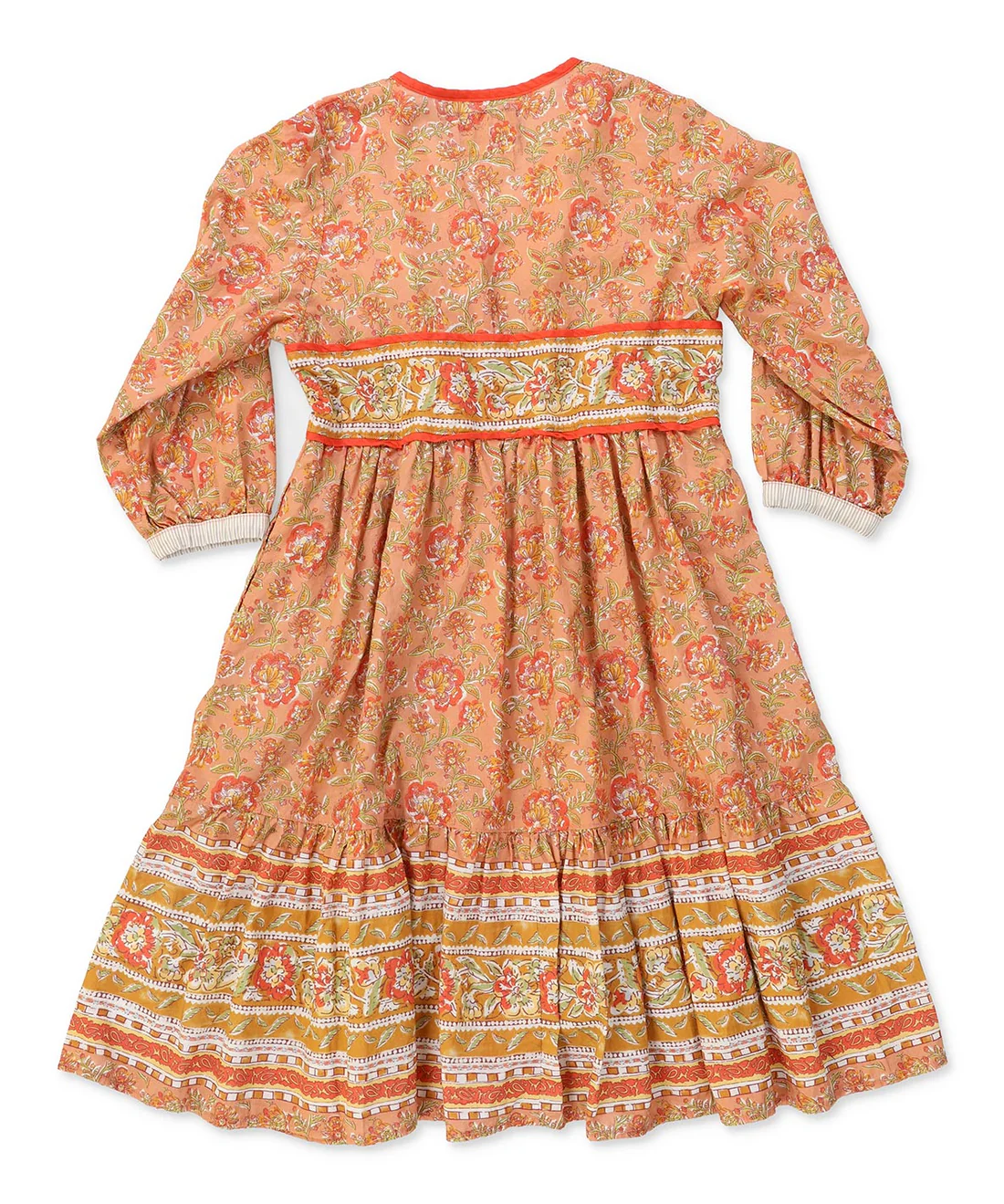 Indian-like Print Dress