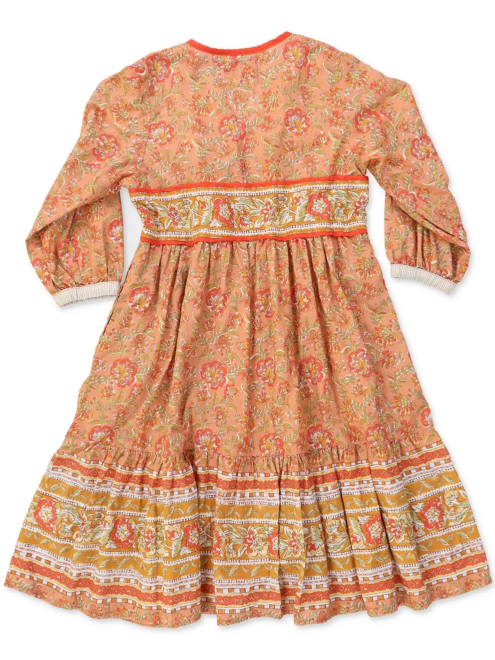 Indian-like Print Dress