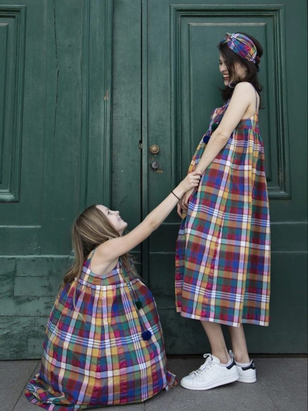 GTH Madras Check Dress
