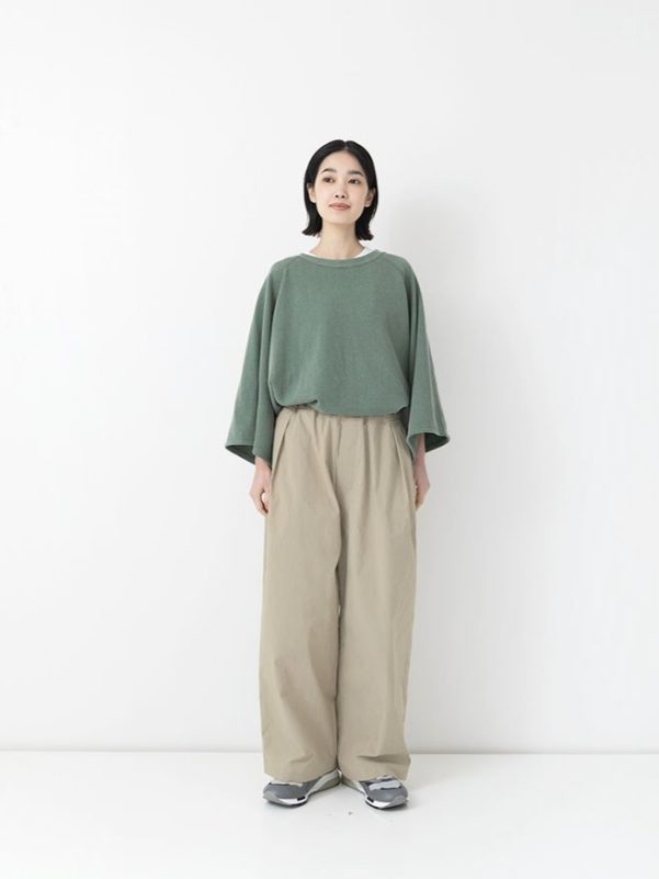 Summer Tuck Pants