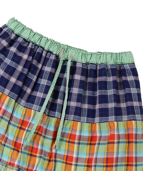 DD Crazy check skirt