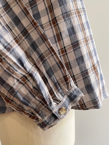 Rosie Linen Check Shirt