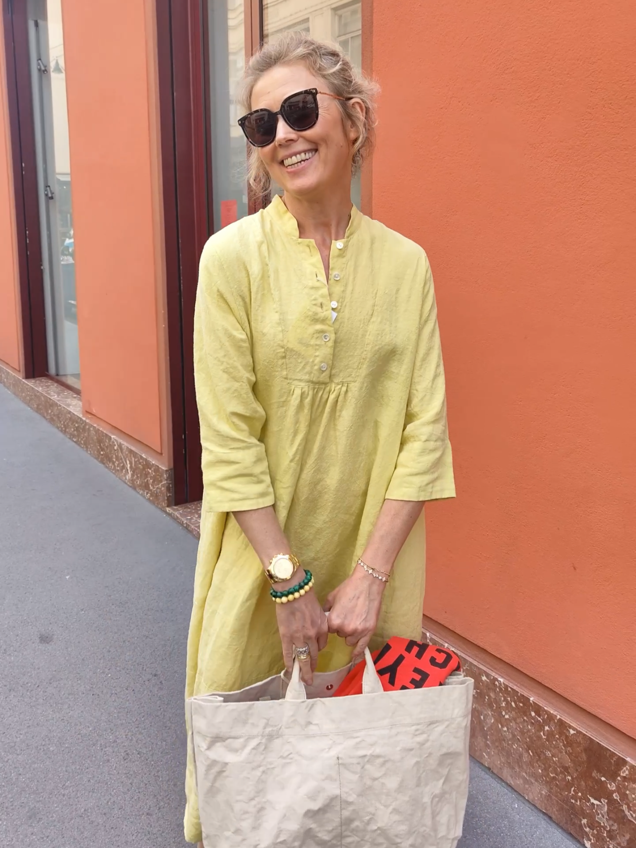 Tomoyo Linen Cloth Dress