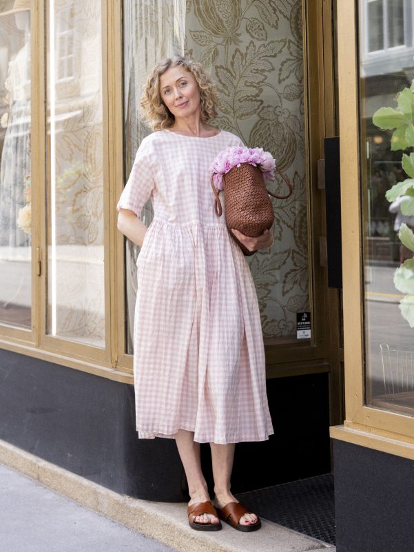 Veritecoeur Check Dress VC-2613