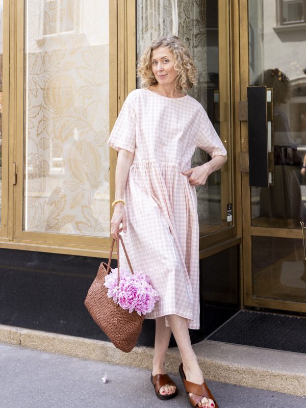 Veritecoeur Check Dress VC-2613 - Image 2
