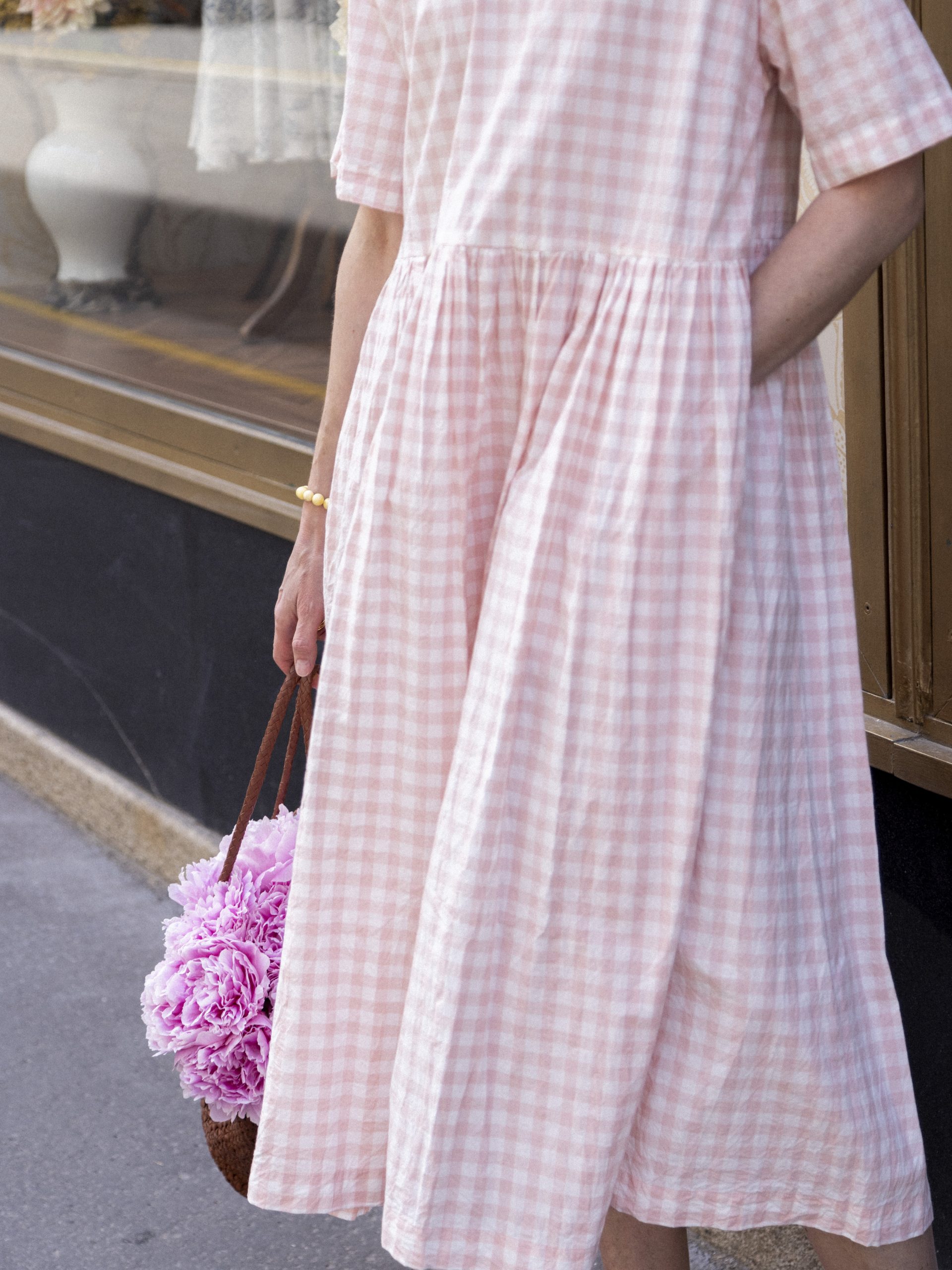 Veritecoeur Check Dress VC-2613