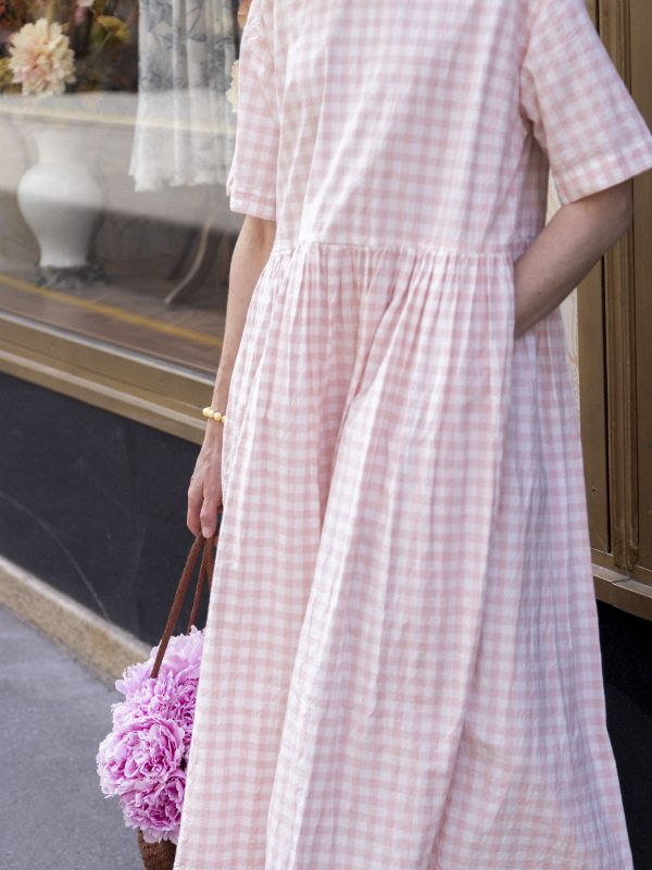 Veritecoeur Check Dress VC-2613 - Image 3