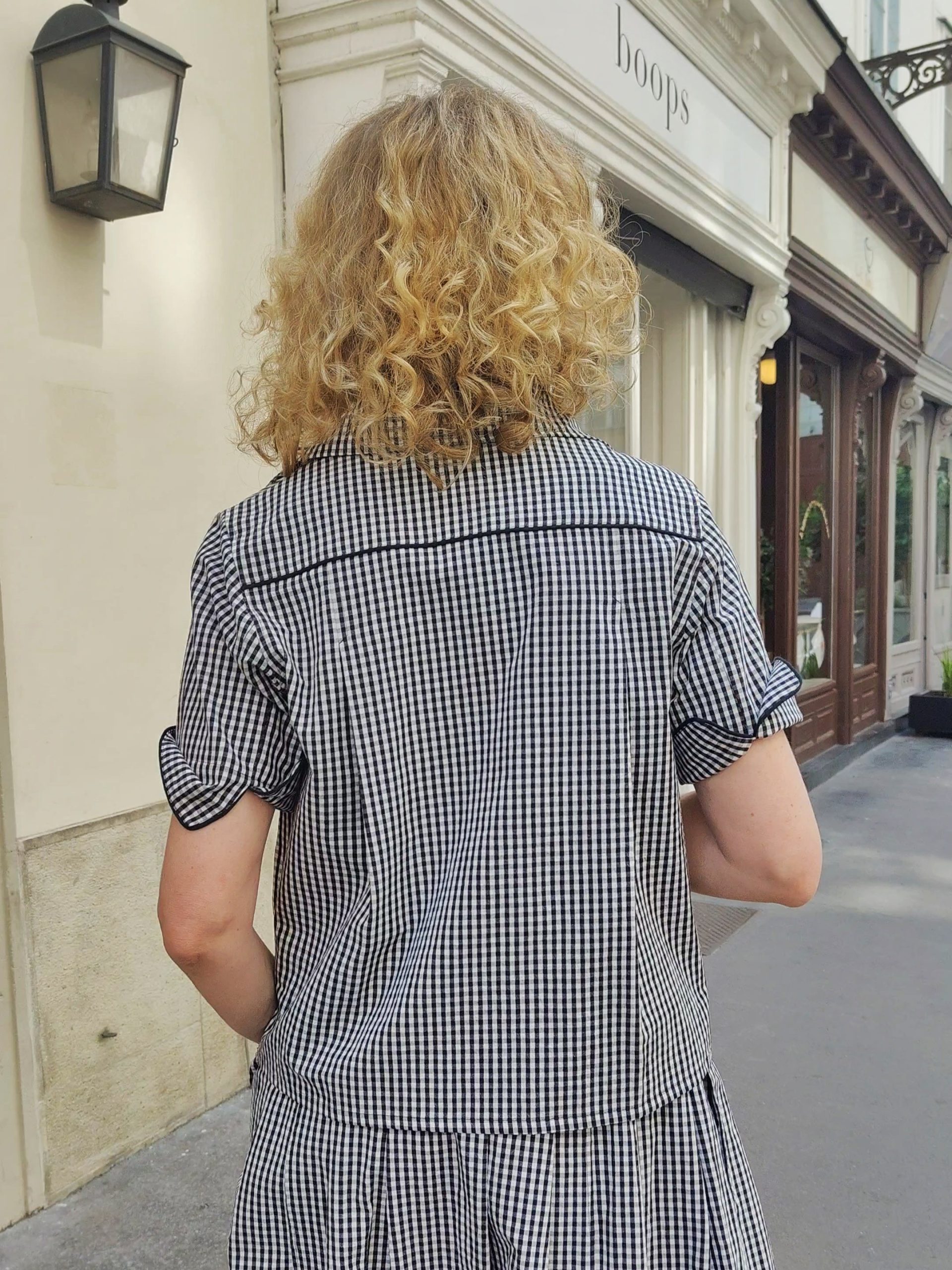 Patricia Gingham Washer Cotton Shirt
