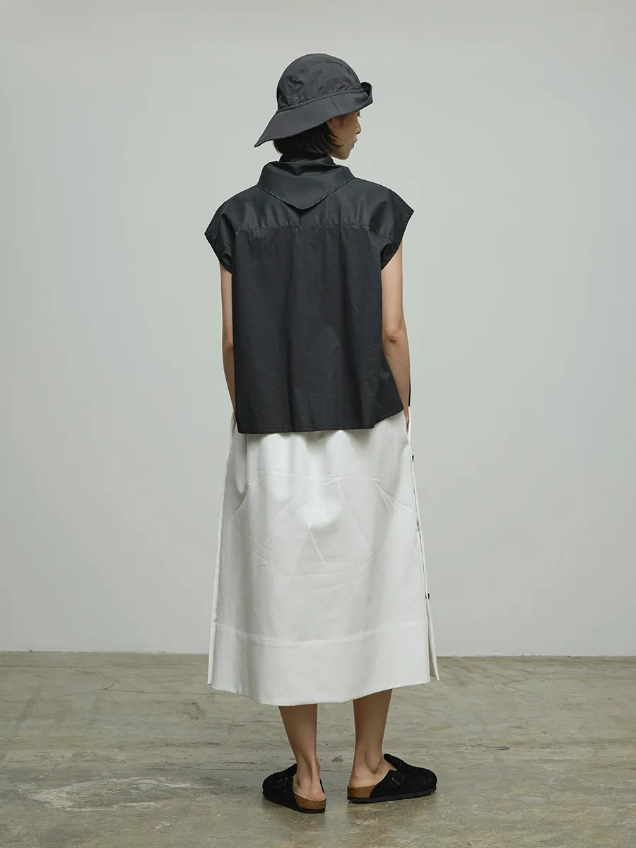 SMILE-POPLIN Blouse