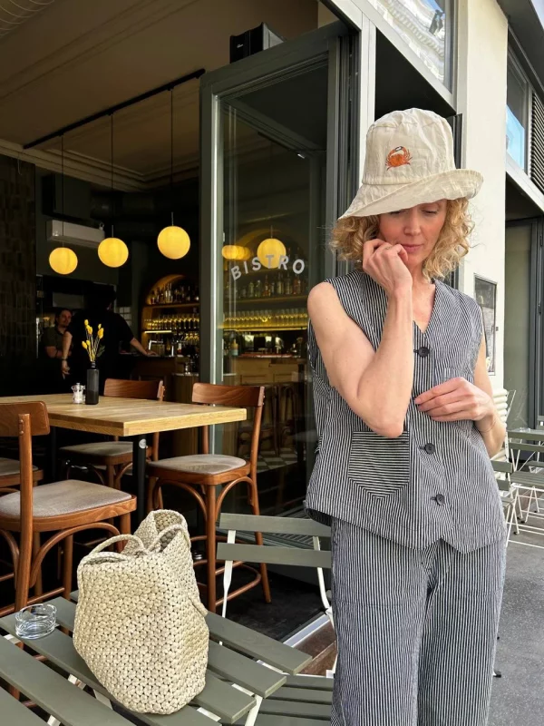 Reinhard Plank Raw Silk Summer Hat - Image 4
