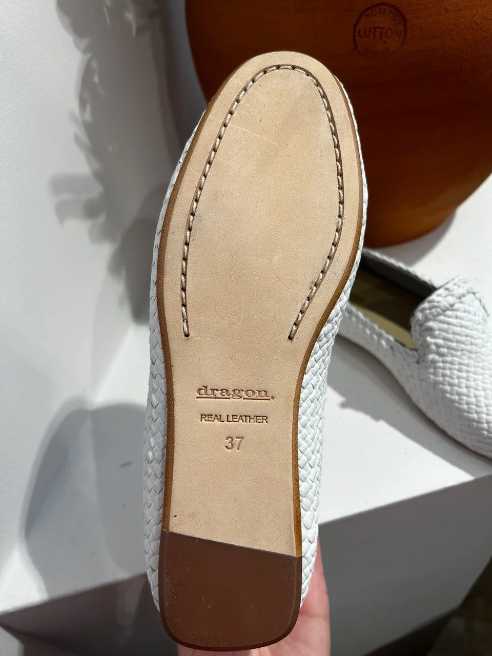 Damas Slipper White