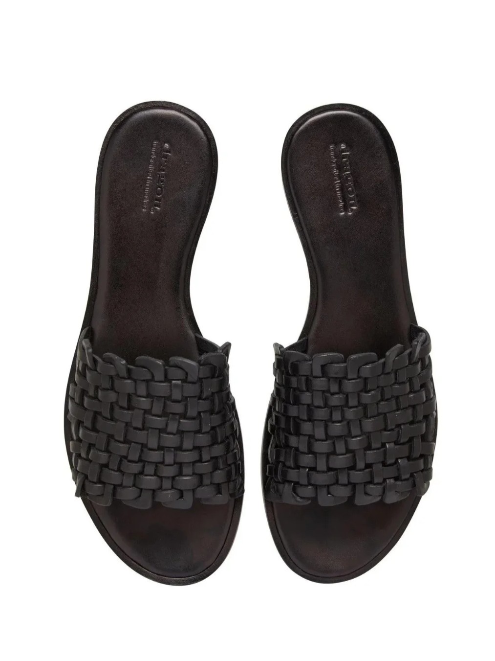 Zig Zag Sandal Black