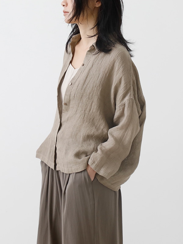 Linen Square Shirt