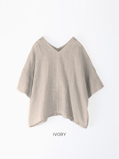 Linen Stitches Pullover