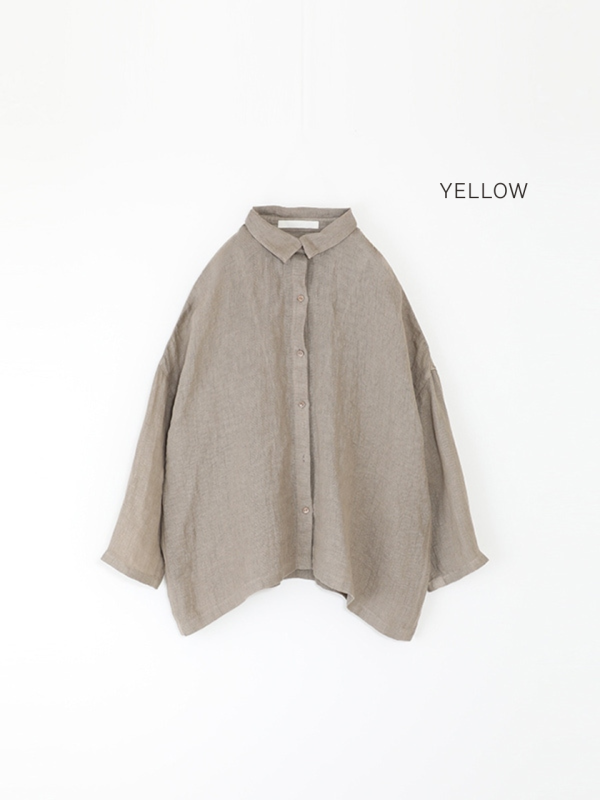 Linen Square Shirt - Image 4