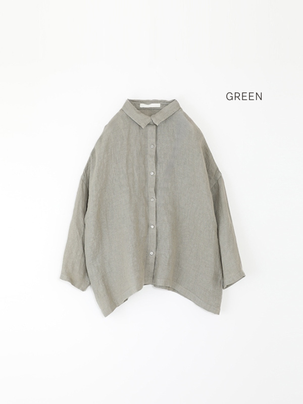 Linen Square Shirt - Image 3